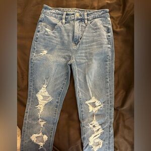 American Eagle Outfitters super hi rise jegging jeans